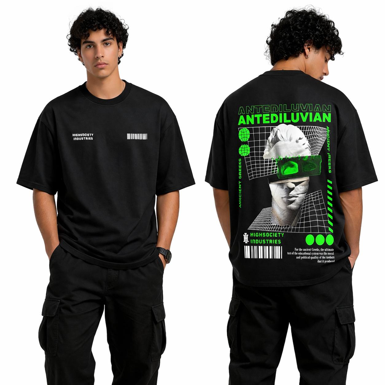 Oversized T-Shirt Graphic Print
