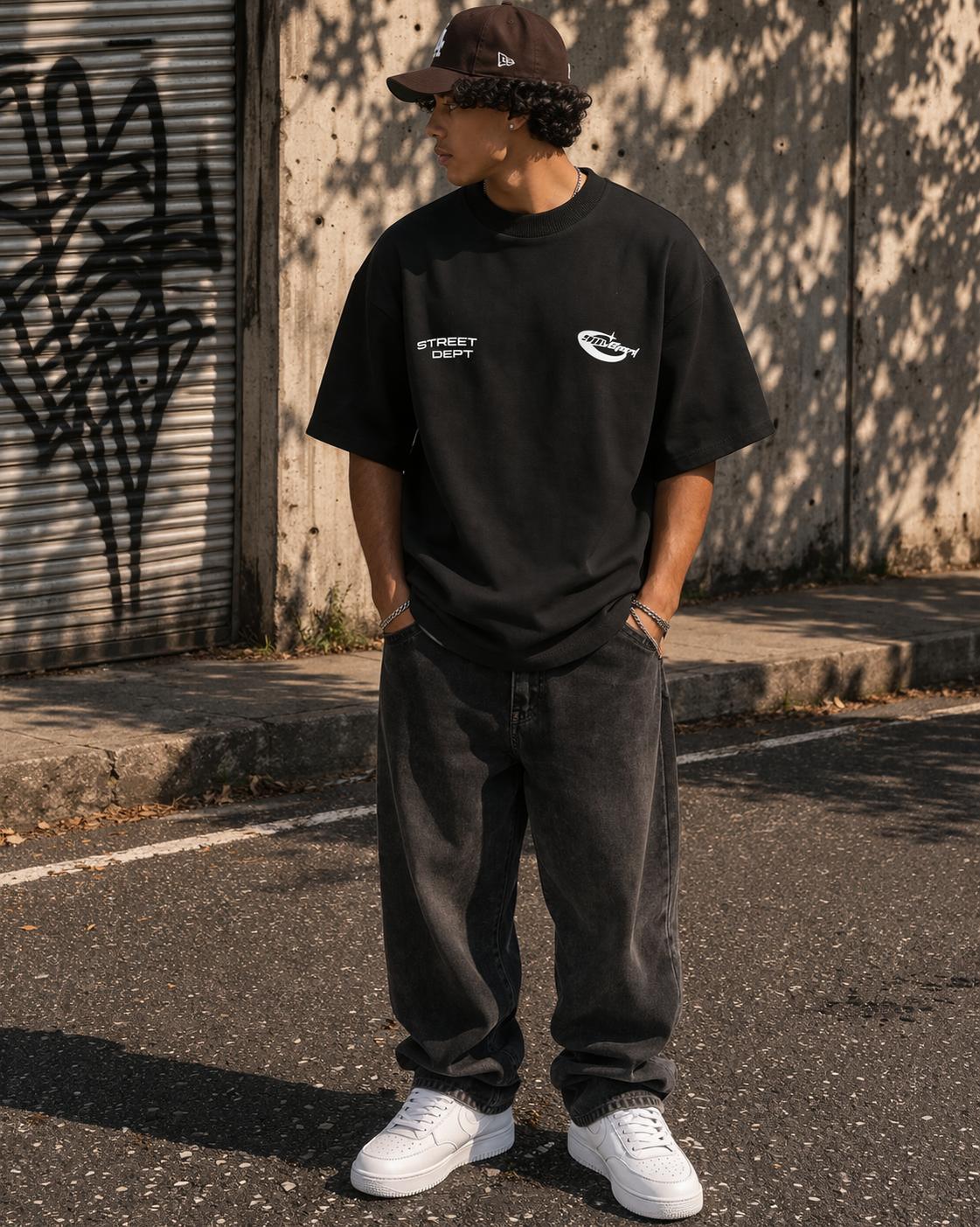 Oversized Black Premium T-shirt